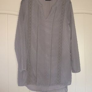 Fancy light grey shirt